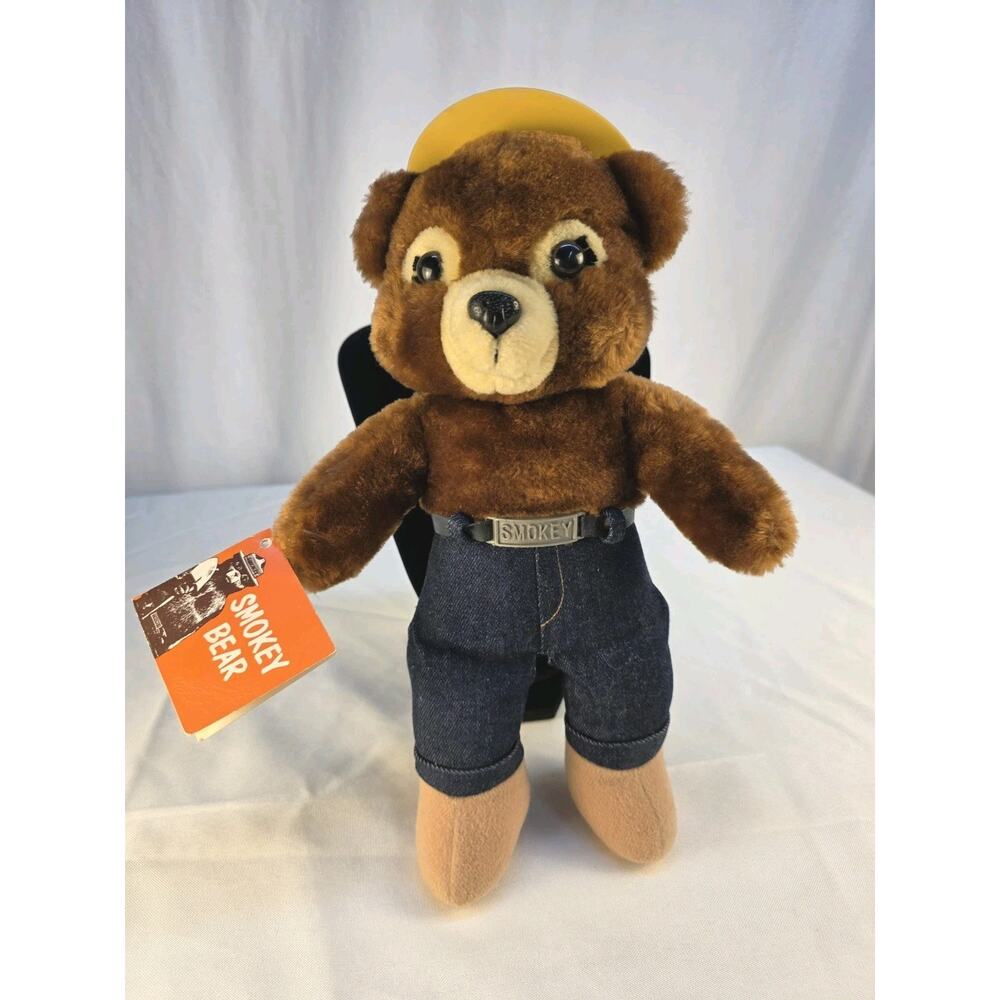 Vintage Dakin Smokey The Bear 1985 Plush NOS # 31- 1196 Collectible Nostalgic